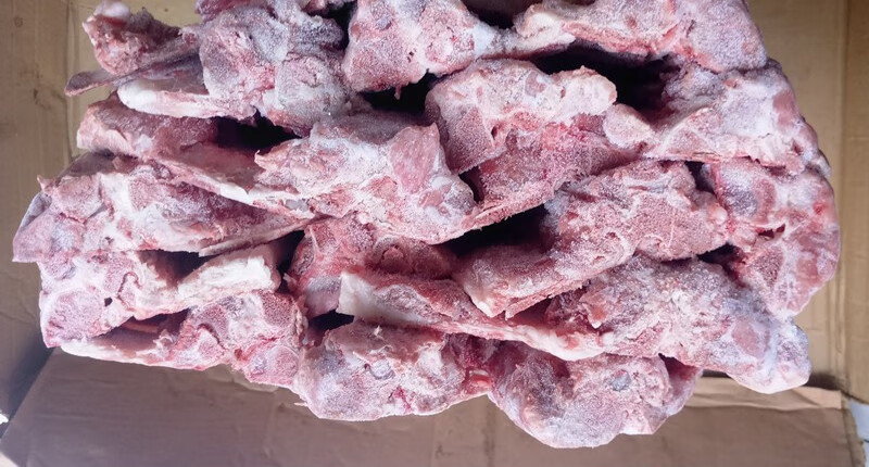 鲜冻猪脊骨 新鲜冷冻猪龙骨煲汤龙骨 熬汤猪大骨头不带肉5/10斤 10斤