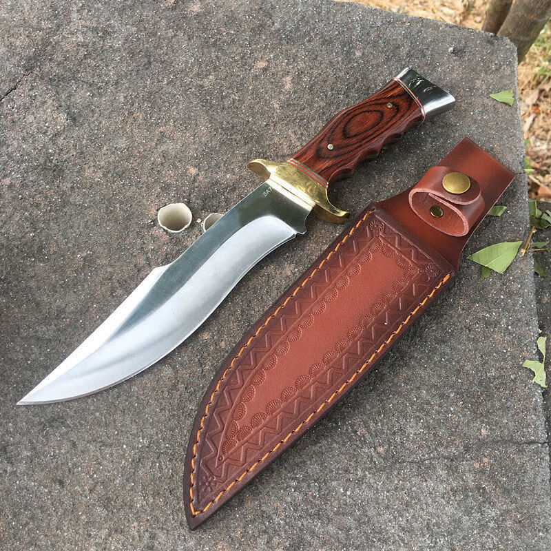 尼泊尔军弯刀sa78刀具防身刀户外小刀高硬度直刀求生刀野外生存小刀