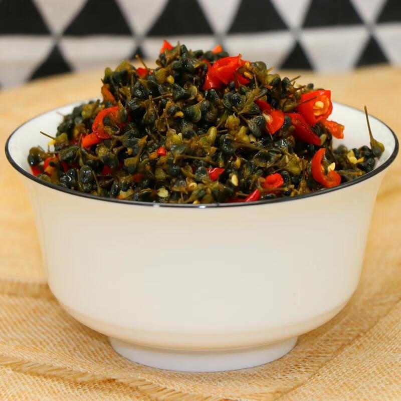 云南特产曲靖韭菜花500克小米辣韭菜花腌韭菜花下饭菜咸菜酱菜【图片