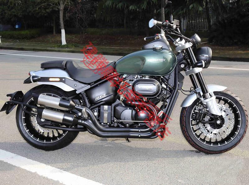 定制定制定制2021年雷卡迪雷克rx3复古太子摩托车巡航车250双缸v缸