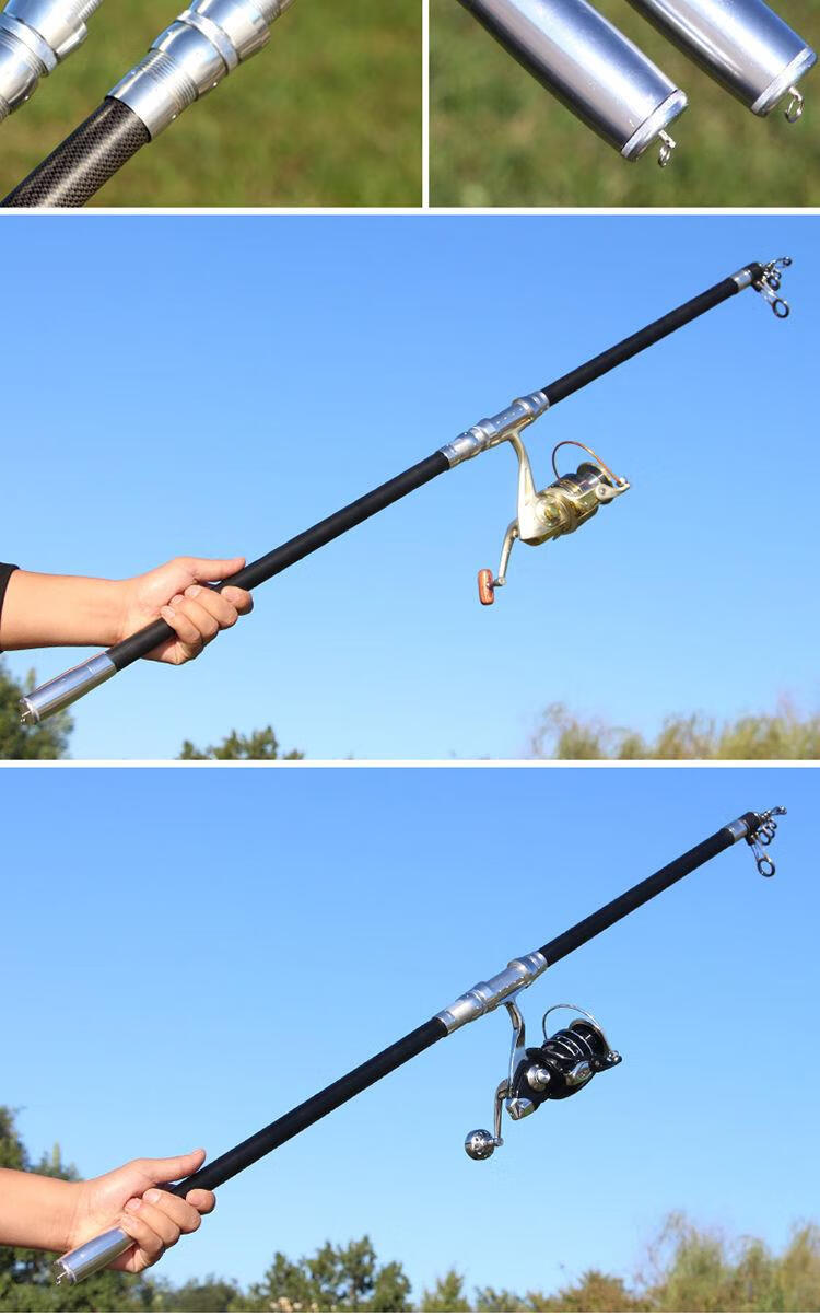 锚杆远投杆暴力远投竿鱼竿十大品牌超硬39米碳素抛竿45米42米海l竿