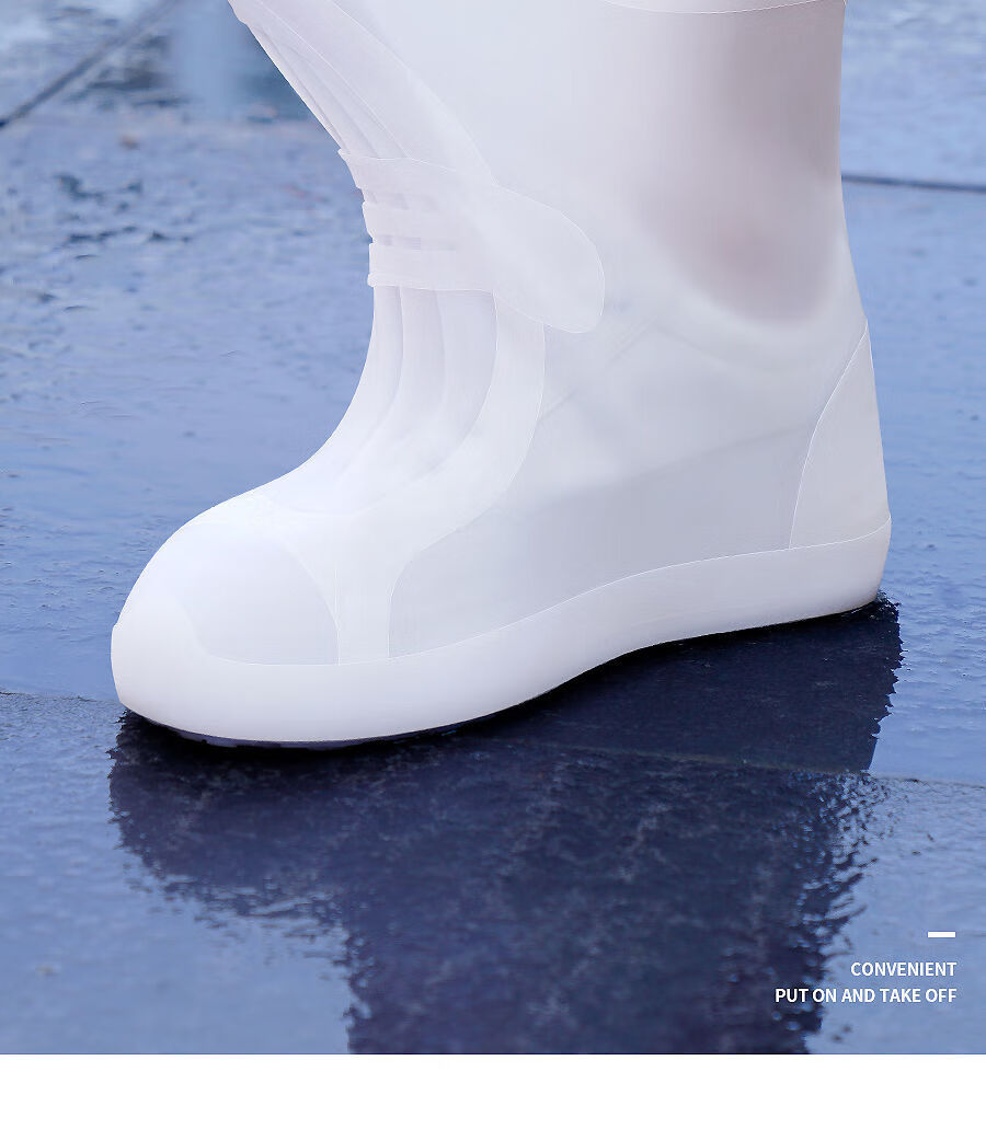 鞋套防雨雨鞋套防滑男女硅胶防水鞋套加厚耐磨下雨天防水脚套雨鞋高筒