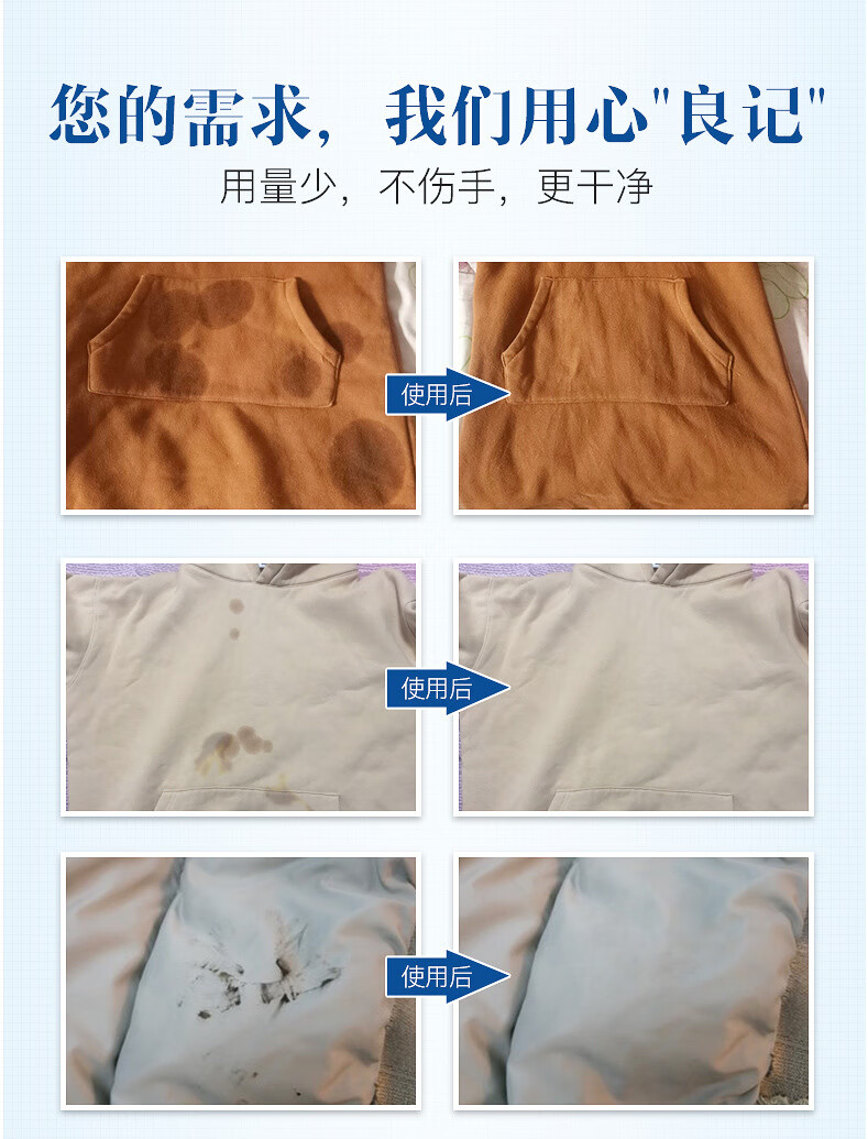 洗衣服去油渍油污渍神器去除衣物上的油迹祛老油斑顽固清洁清洗剂