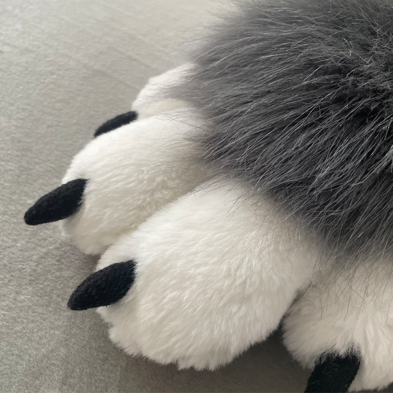兽装爪子 意手作日系兽装fursuit爪子可爱毛绒娘猫爪手套福瑞控cos