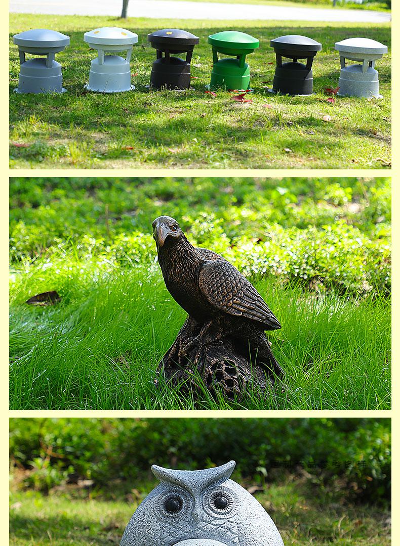 户外防水园林草坪音响室外公园石头草地音箱公共广播背景音乐喇叭 军