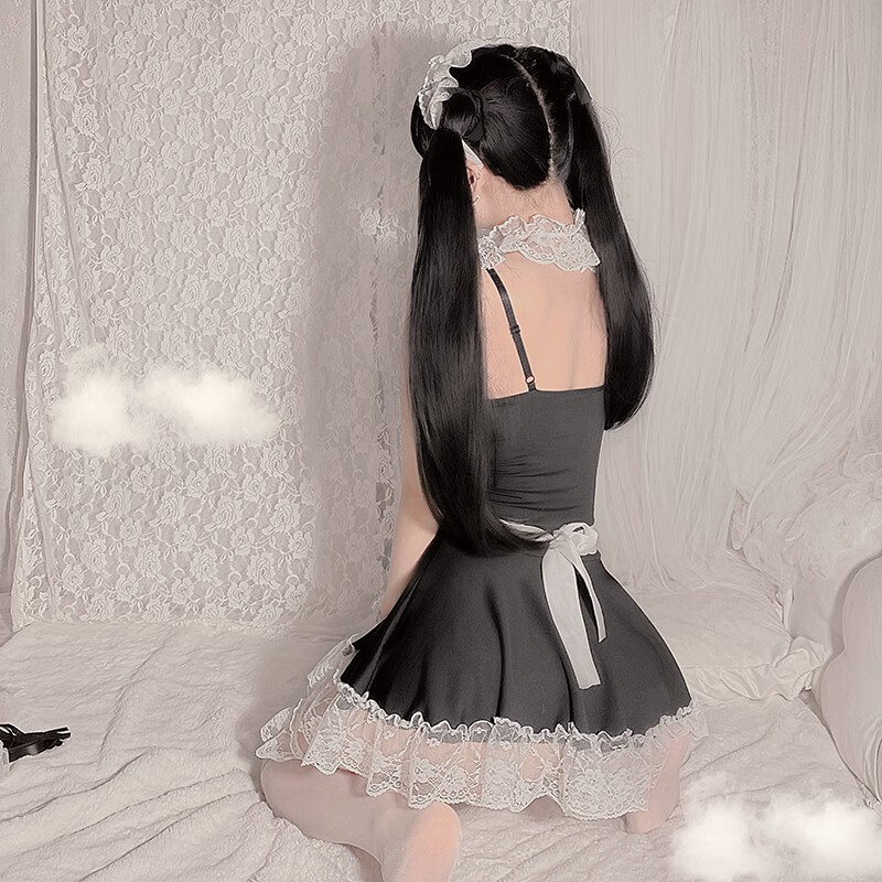 床上攻速裙衣服办事裙子蕾丝行超短裙套装超辣的夜色修身连身独特发货