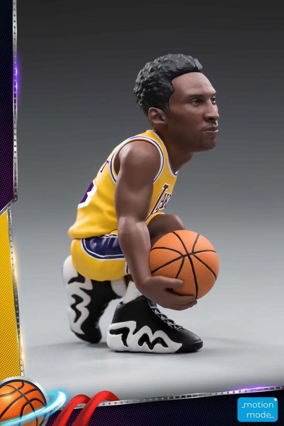 科比手办限量版科比黑曼巴湖人限量版nba蓝球纪念生日礼物可动模型