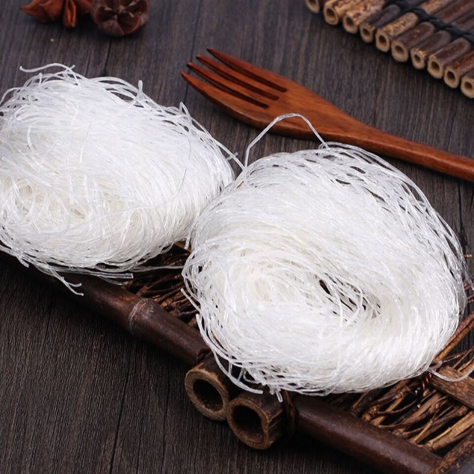 正宗龙口粉丝多规格风味豌豆粉丝麻辣烫花甲火锅炒米粉速食袋装 1斤