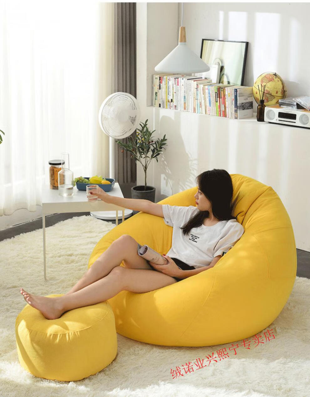 豆包沙发懒人沙发豆袋豆袋懒人沙发日式榻榻米单人沙发小户型卧室可爱