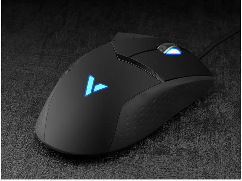 雷柏vt300游戏鼠标有线台式电脑吃鸡宏编程网吧lolcf电竞机械达威尔