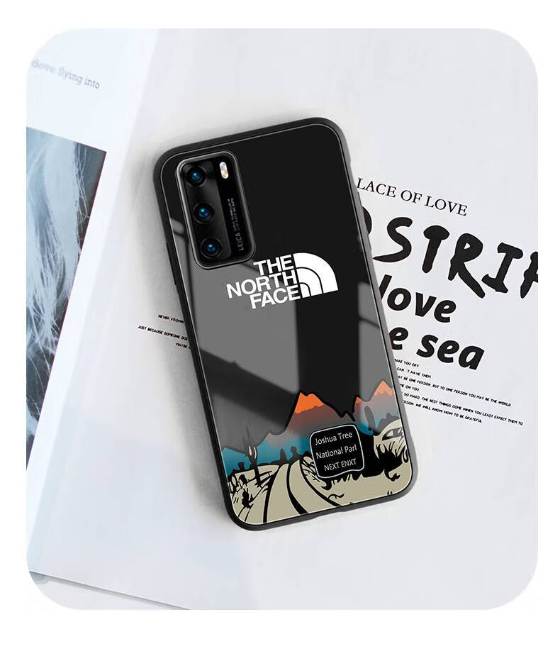 安德栩潮牌北面雪山手机壳适用华为p20pro潮流p9plus个性p1华为p40pro