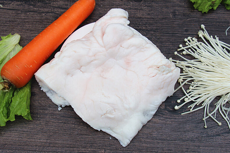 新鲜羊油 500g生羊油 火锅羊油烧烤羊肚油 板油 农家放养山羊油500克