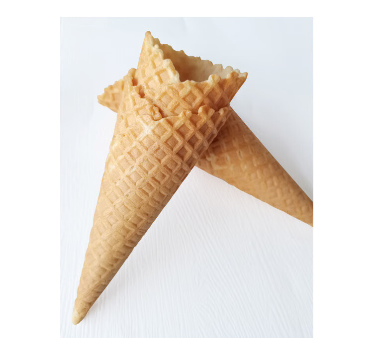 0口径甜筒脆皮华夫筒蛋卷蛋托冰淇淋蛋筒300个 筒300个【图片 价格