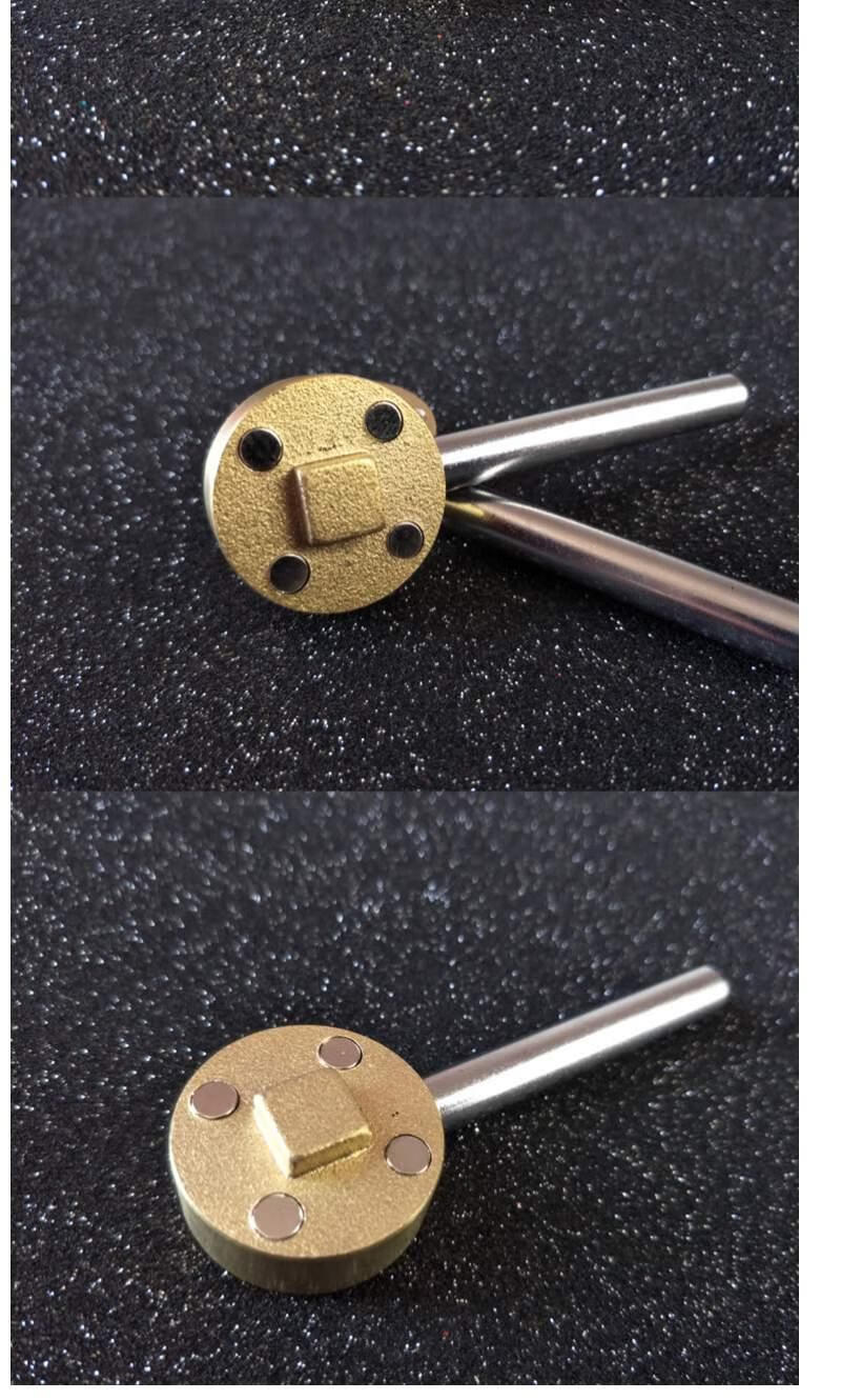 四角暖气阀门钥匙磁性锁闭阀钥匙自来水表前阀门水表钥匙10mm通开款