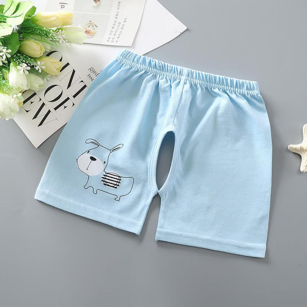 乐迪纯开裆裤男宝宝婴儿打底裤男孩裤子春款幼儿0-6岁棉质夏季男女童1