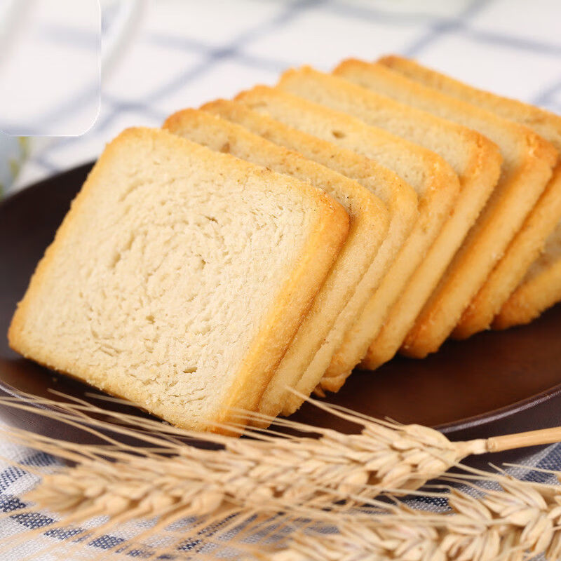 海玉烤馍片 山西特产海玉烤馍片早餐馒头片网红零