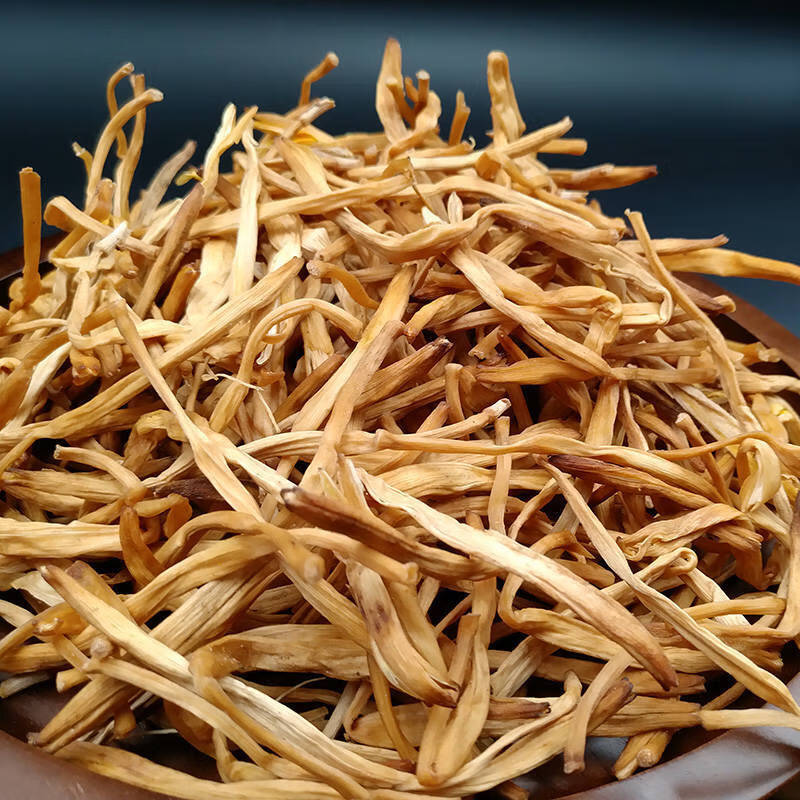 黄花菜新货无硫农家特产新鲜黄花菜金针菜脱水蒸晒精选黄花菜干货100