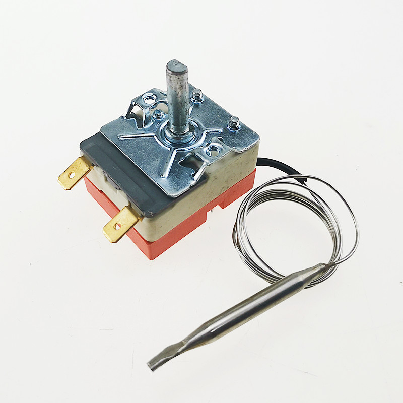 电饼铛用温控器50-300度油炸锅旋钮温控开关油炸炉电烤箱温度控制 白