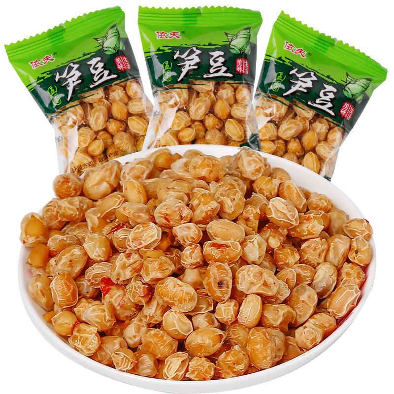 饶产依夫辣干酱豆鼓果南瓜干果干休闲食小吃 辣豆豉果500克【图片