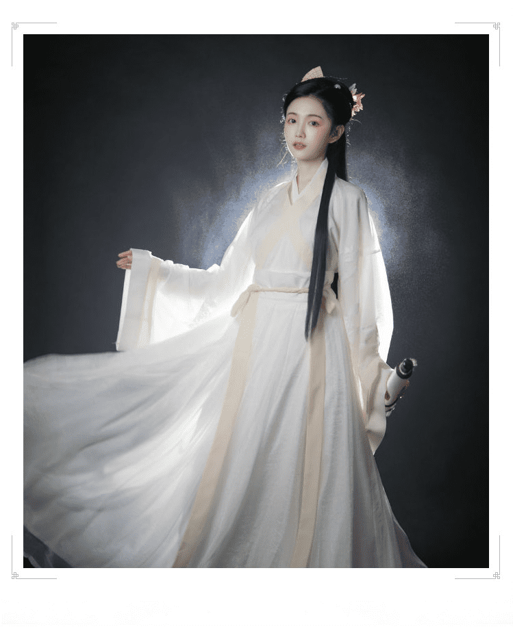 【特价捡漏】嫡仙改良汉服交领齐腰襦裙女魏晋风神明少女广袖流仙裙