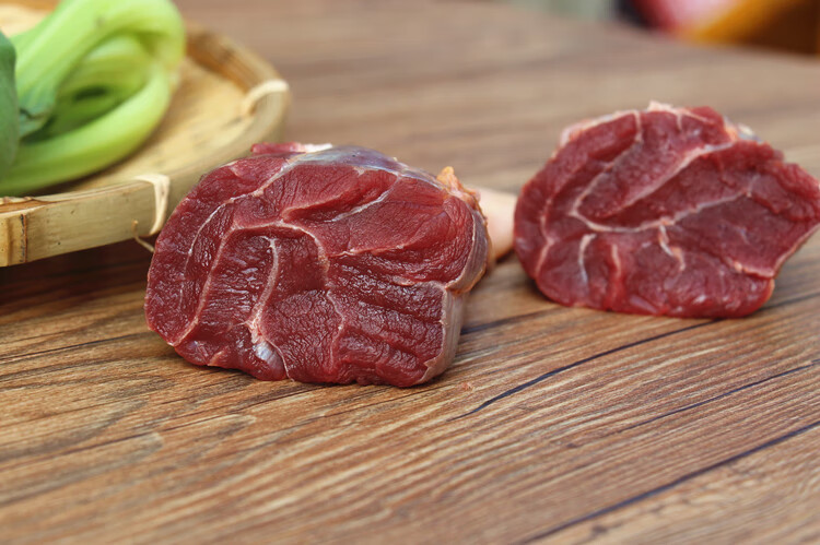 【京东生鲜】牛金钱腱子500g前腿牛腱子 梅花腱 小腱子新鲜现杀黄牛肉