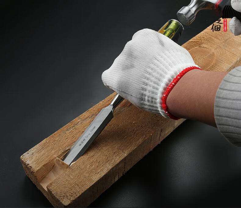 木工凿子平凿扁凿扁铲特钢凿刀木工凿工具套装手工雕刻穿心柄木凿