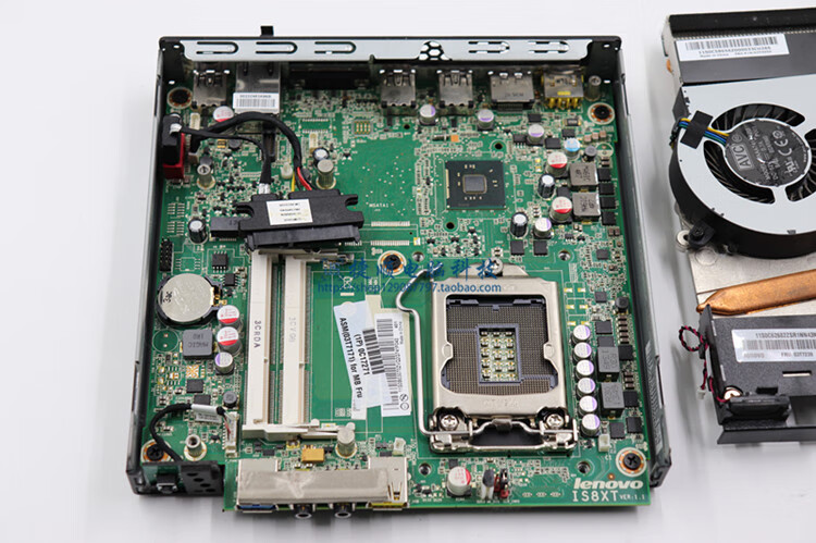 迷你电脑主机联想m73台式mini微型i5小机箱软路由m710q便携办公m710q