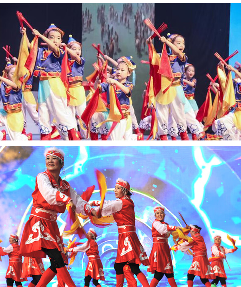 艺考筷子舞蹈道具蒙古舞蹈筷子加长筷舞舞配饰跳舞广场舞 成人30cm2把