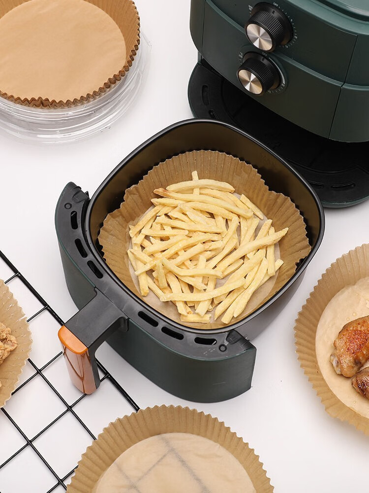好久来空气炸锅专用油纸家用耐高温吸油纸烤箱食品级防粘烧烤烘焙纸