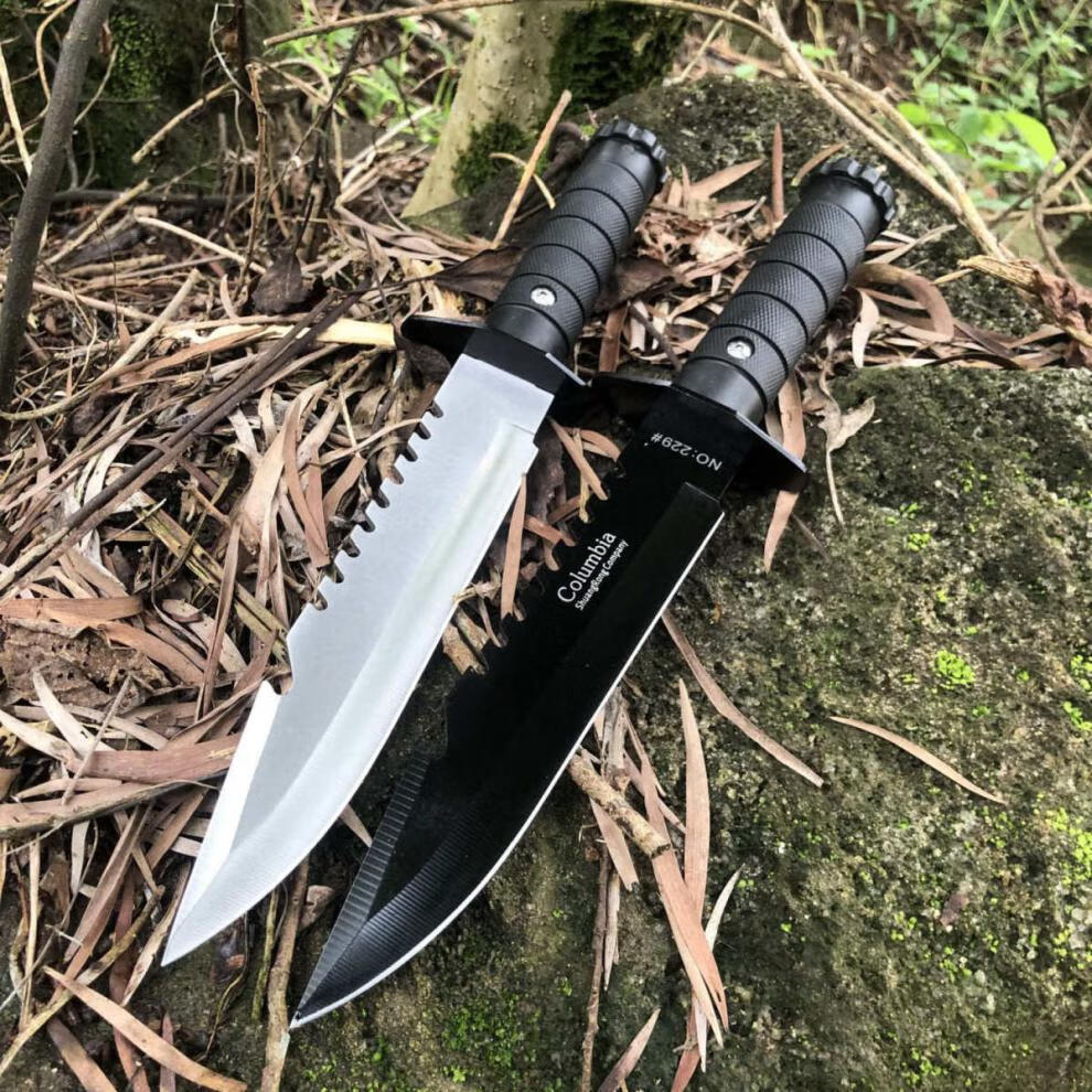 m9刺刀 短刀防身户外刀具多功能瑞士军刀荒野求生刀高硬度锋利随身
