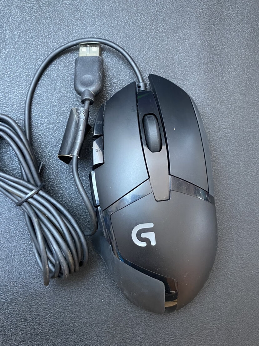 罗技(g)鼠标g502 g402 g302游戏吃鸡背光电竞绝地求生吃鸡宏lol g302