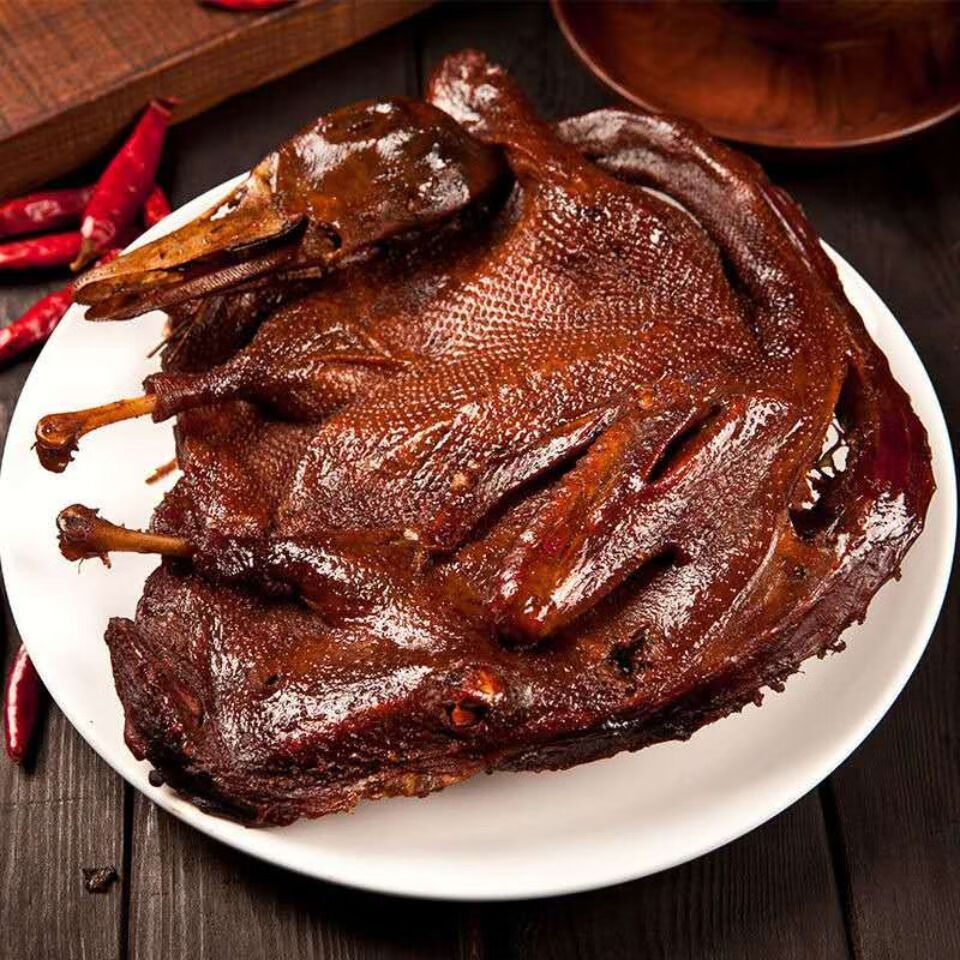 仙都辣酱鸭仙都semdou湖南特产网红手撕鸭辣酱鸭子鸭肉风干即食零食