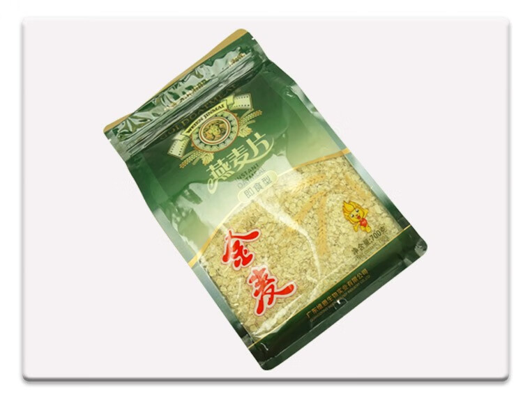 金麦 燕麦片即食型 700g 袋装 多款可选 燕麦片免煮无加蔗糖早餐冲饮