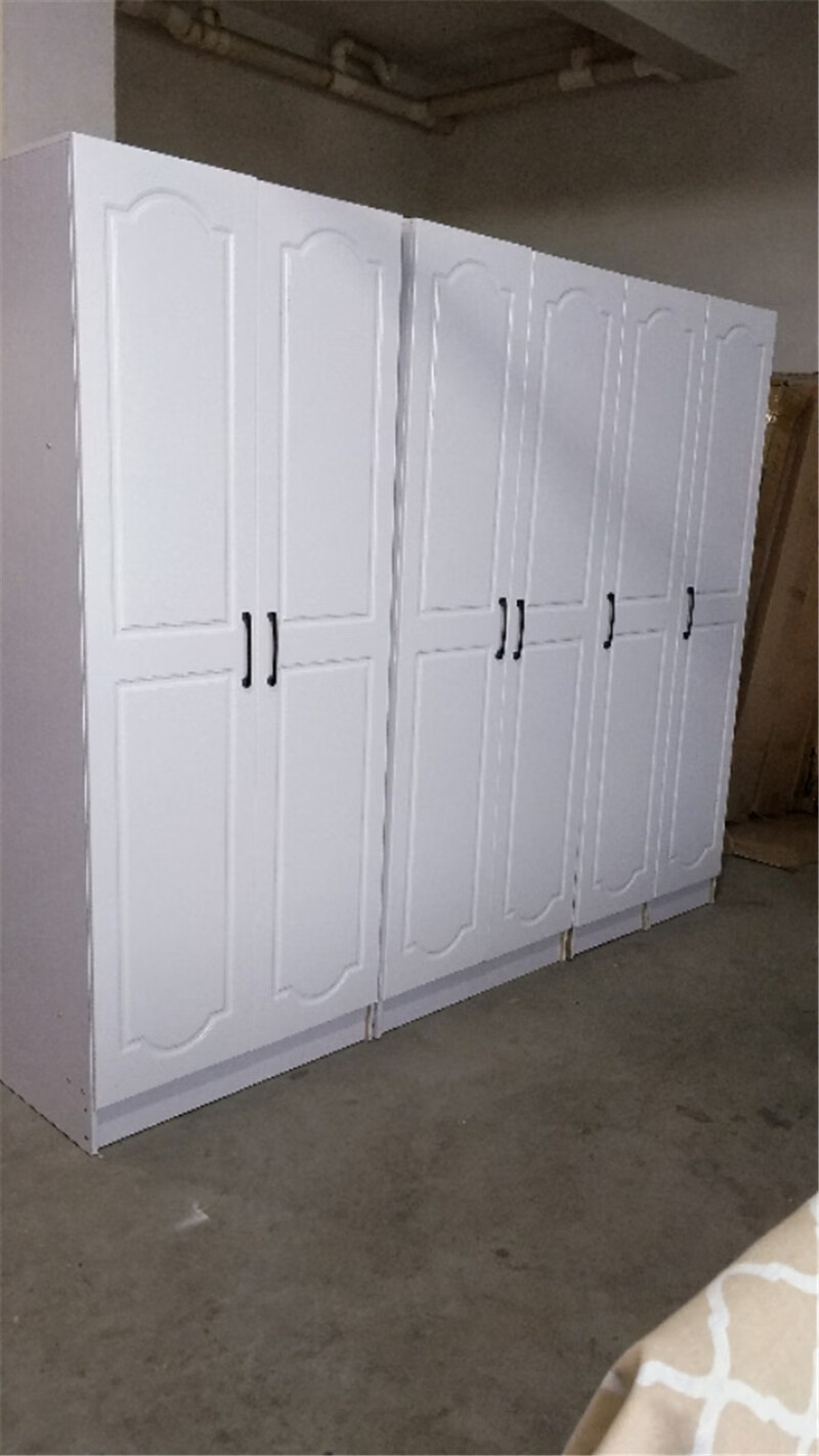 杉木衣柜福州工厂直销杉木柜三四门衣柜储物柜挂衣柜组合板式衣柜整体