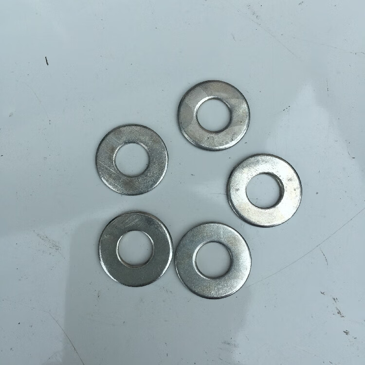 镀锌平垫片国标白色垫圈平平垫圈介子螺丝垫片m25m3m4m5m36m8100个