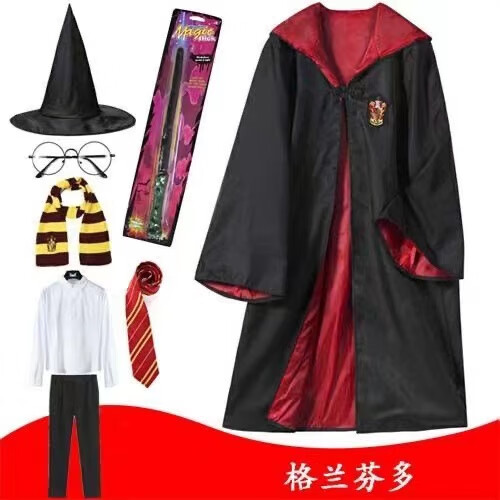 花花公轻奢品牌哈利波特服装魔法袍子正版usj联名衣服周边赫敏校服cos