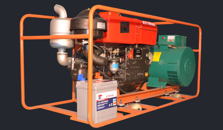 10kw15kw/20kw/24kw/30千瓦拖拉机头单缸发电机 开架30kw柴油发电机