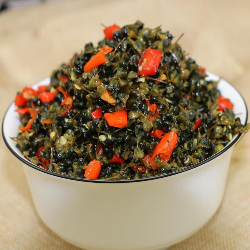 云南特产曲靖韭菜花500克小米辣韭菜花腌韭菜花下饭菜咸菜酱菜【图片