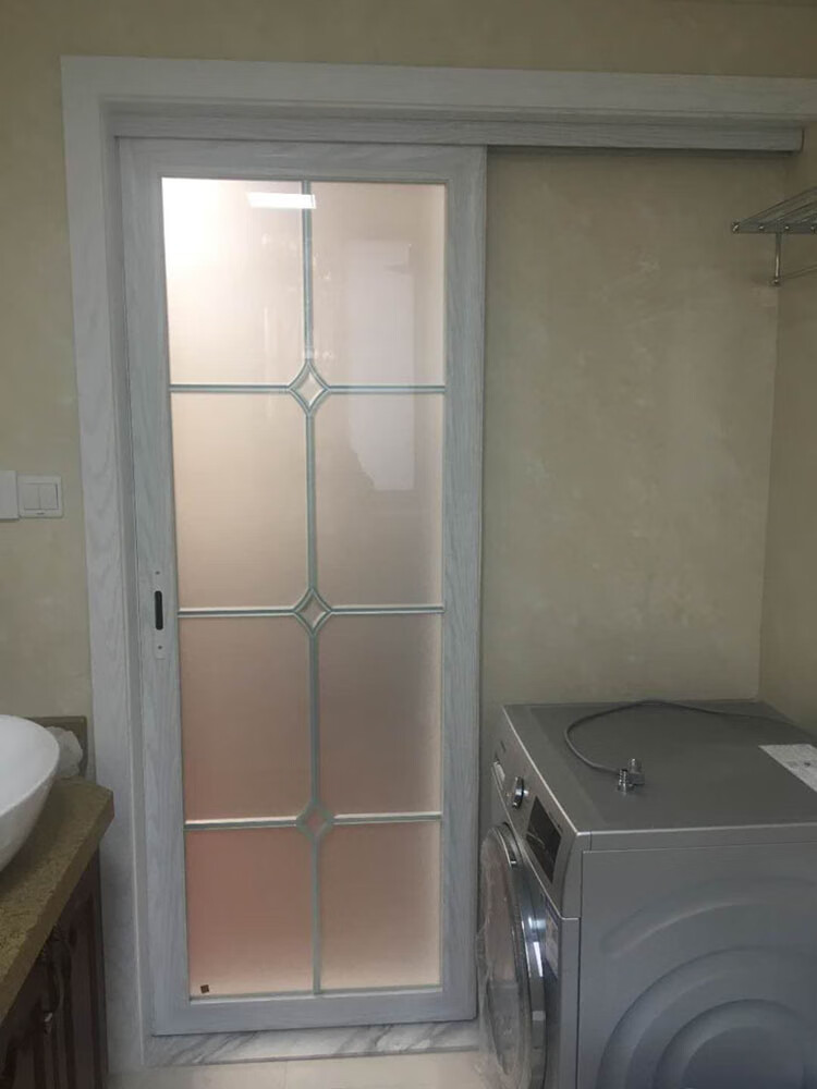 扇推拉门吊轨厨房隔断玻璃单轨移门轨道厕所铝镁合金吊趟轨道580平方