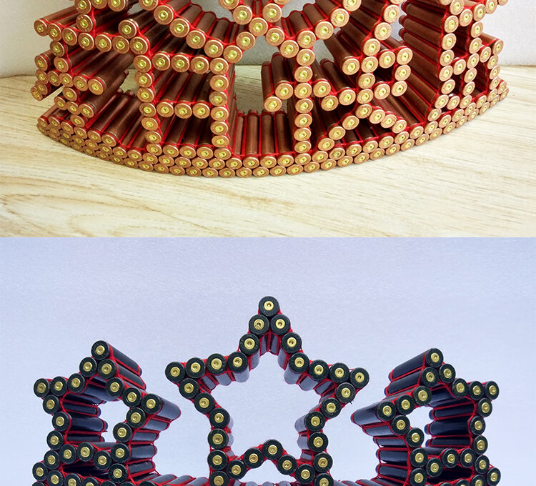 欧因 子弹壳工艺品弹壳工艺品手工编织弹壳工艺品生日快乐可定制可