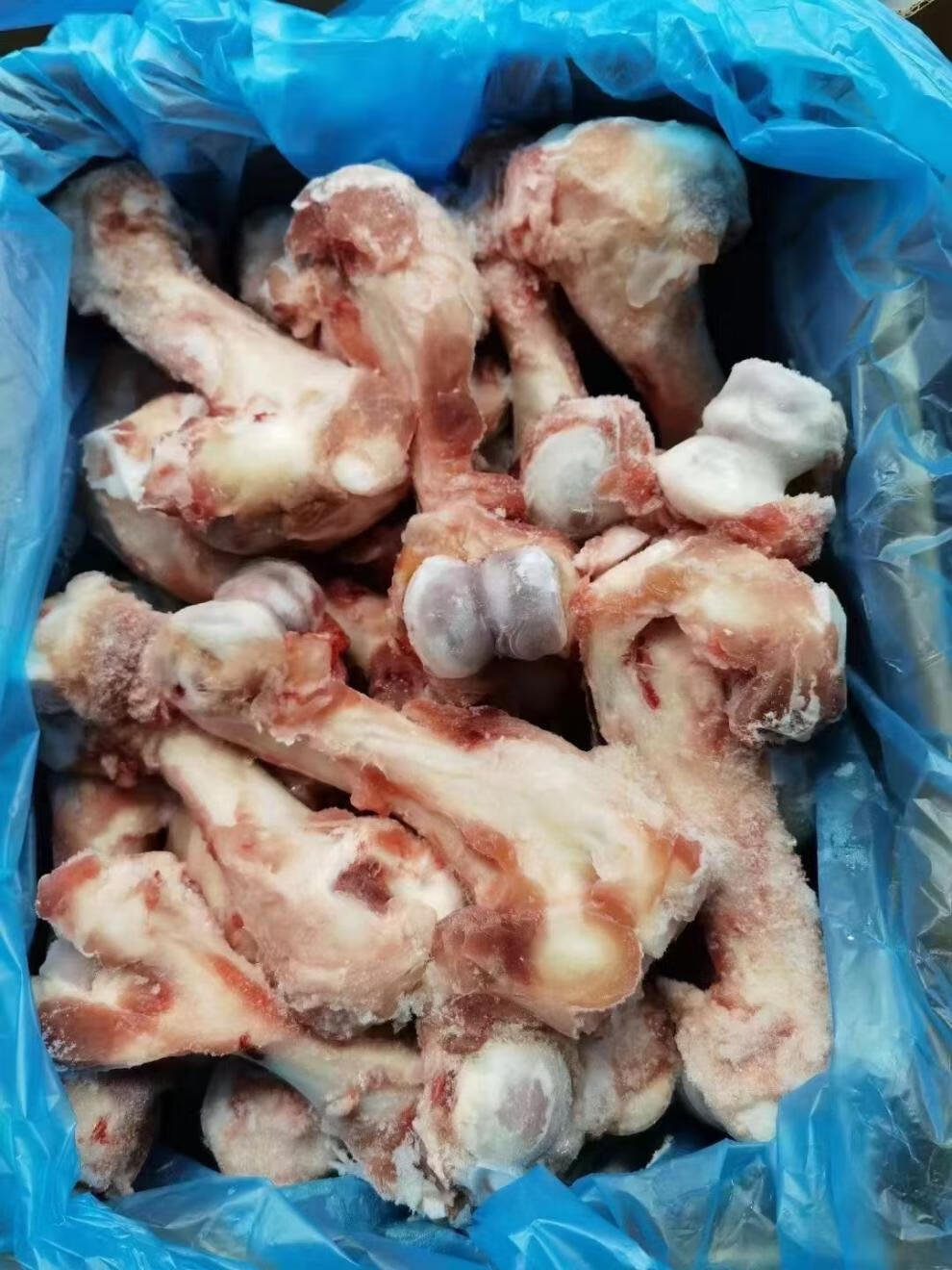 新鲜冷冻猪后腿骨猪筒骨高汤汤骨筒子骨冻猪骨煲汤食