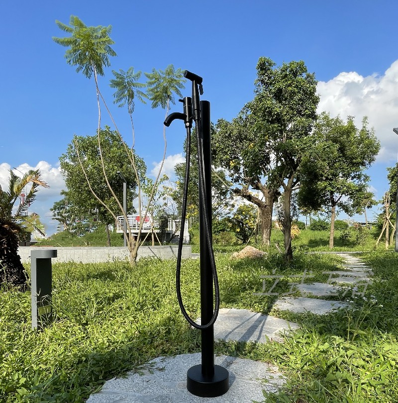 304不锈钢立柱水龙头户外别墅庭院花园立式洗车浇花等多功能龙头a款