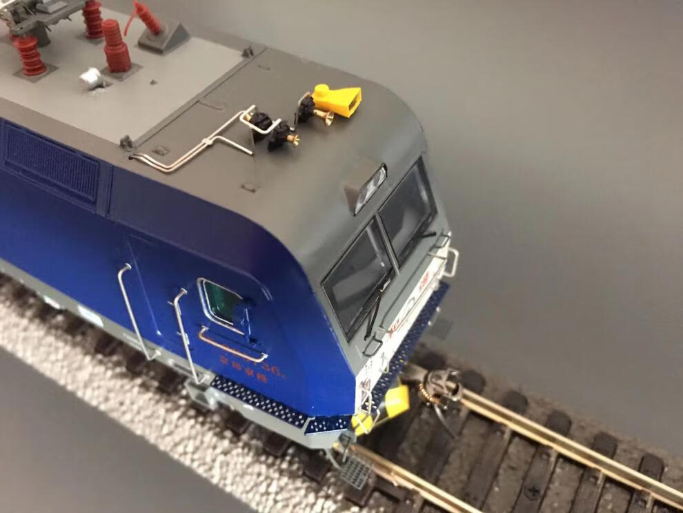 现货,保障 猩猩和谐电3c火车模型 hxd3c电力机车 ho1:87 广铁广段