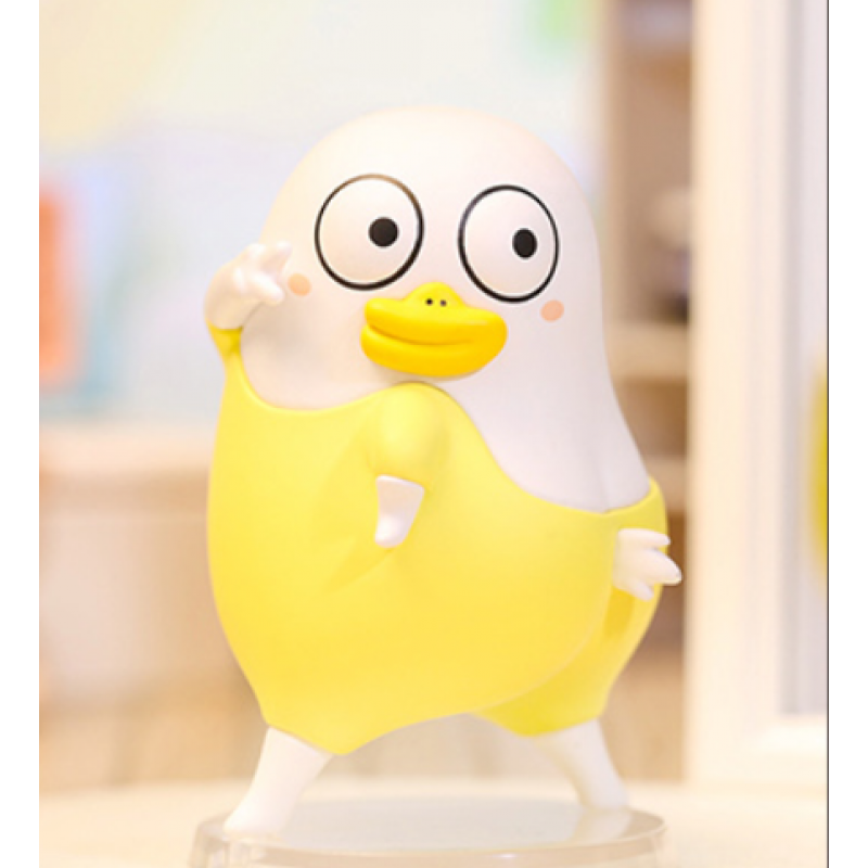 popmart泡泡玛特小刘鸭表情包盲盒公仔潮玩摆件创意礼物可爱整盒拆盒