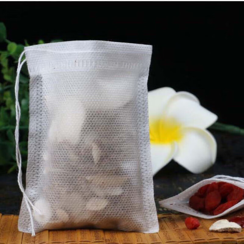 思艾格 一次性泡茶过滤袋煲汤滤渣袋熬中药隔渣袋卤料袋艾叶泡脚袋