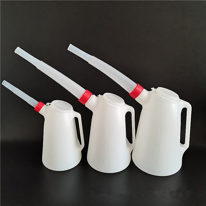 机油加注量杯 升级款带刻度塑料机油壶枪加油壶注油器汽修机油滴壶