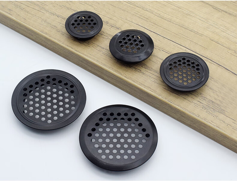 不锈钢圆形透气孔橱柜透气网鞋柜排气孔天然气通风孔