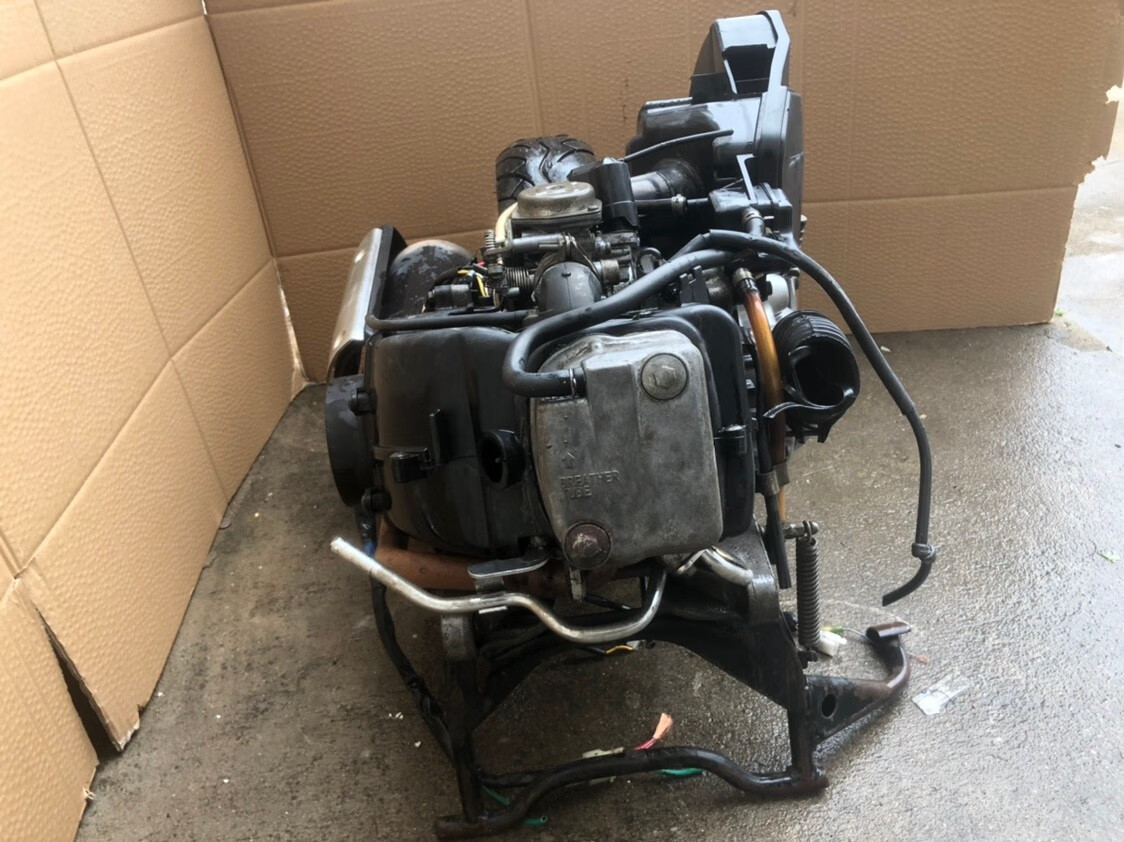 定制『好物』本田踏板车发动机二手原装小公主wh-100发动机五羊踏板车