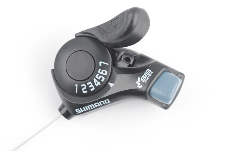 禧玛诺7306自行车指拨变把山地车变速器6速7速18速21速右手一个6速