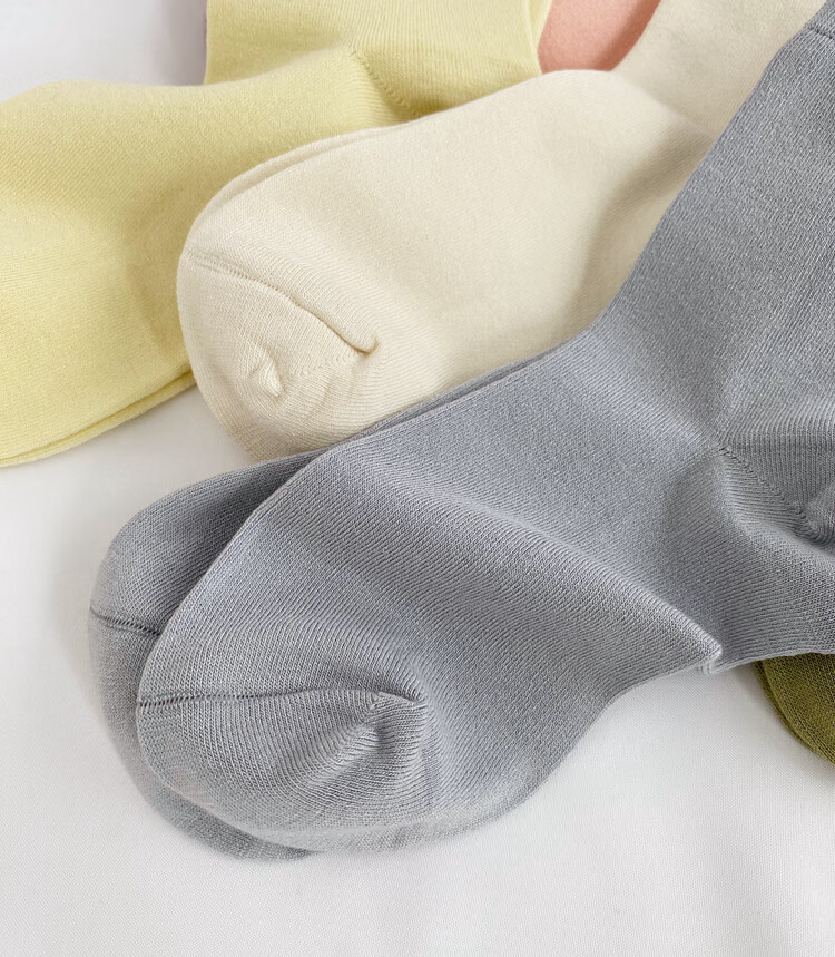 桑蚕丝袜子女真丝品质绢丝柔软透气短春夏季薄款堆堆袜慕凡妮 黑色